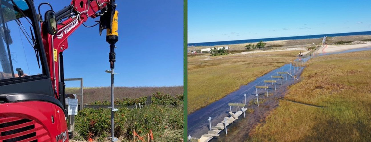 Sandwich Boardwalk Reconstruction